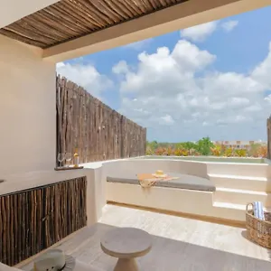 Private Pool And Rooftop In Aldea Zama, 24 7 Security In A Gated Community 15 Appartement